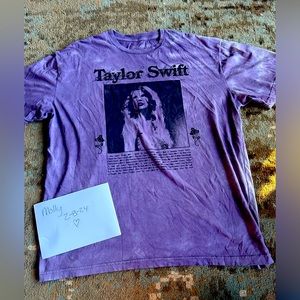 Taylor Swift Speak Now TV Graphic Tee BNWOT